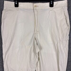 Bills Khakis Parker Pants Mens 38x29 Beige Chino Lightweight Cotton Casual USA